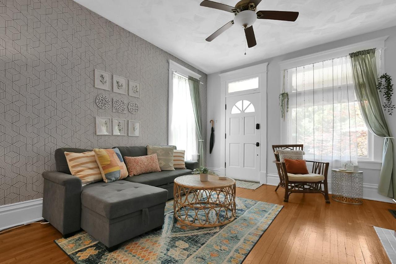 콜럼버스 Modern Boho Stylish 1Br Near Dt On Historic Street 아파트 외부 사진